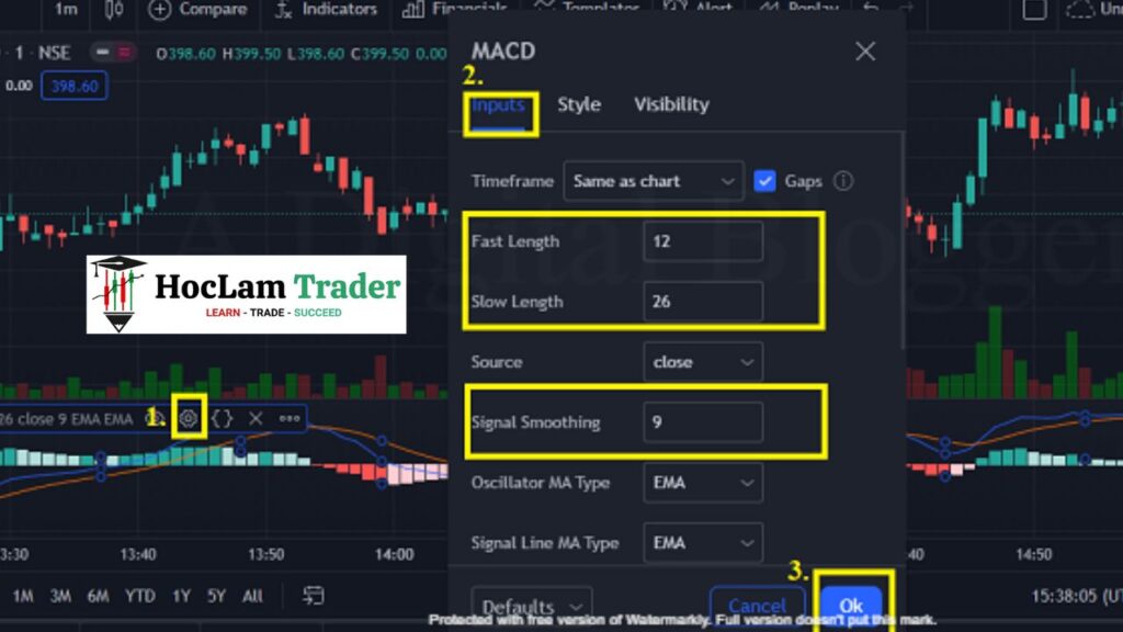 MACD Indicator Strategy Guide: Crossovers, Histogram, and Trend Confirmation MACD Indicator Settings in Tradingview