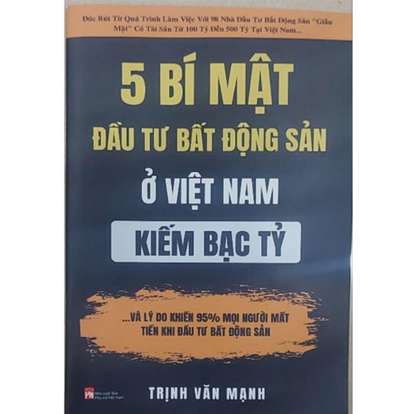 Sach 5 Bi mat dau tu bds o VN