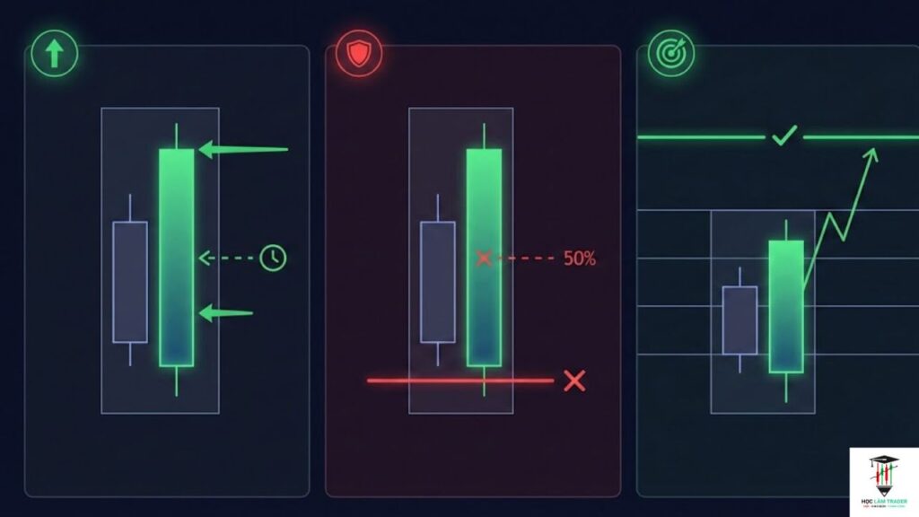 Nến Engulfing: Nghệ thuật đọc vị sự đảo chiều của dòng tiền lớn do tin cay cua nen Engulfing 1