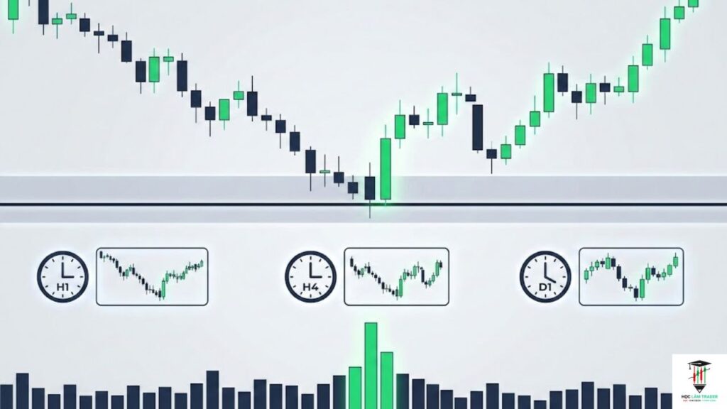 Nến Engulfing: Nghệ thuật đọc vị sự đảo chiều của dòng tiền lớn do tin cay cua nen Engulfing