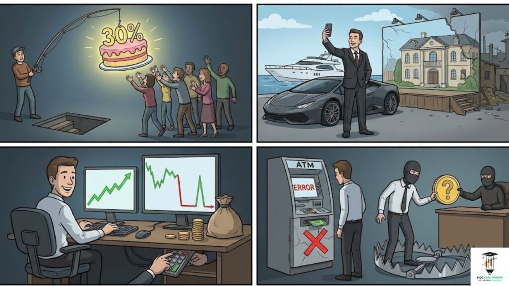 Cảnh báo các sàn Forex lừa đảo: Các sàn Scam và cách giữ tiền trước khi nghĩ đến lợi nhuận quy trinh lua ga