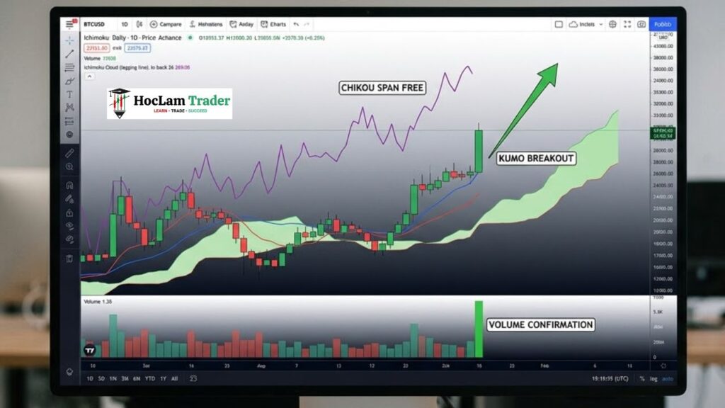 Ichimoku Cloud Strategy: Kumo, Trend Bias & Entries Kumo Breakout