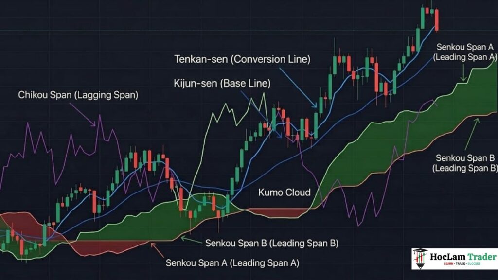 Ichimoku Cloud Strategy: Kumo, Trend Bias & Entries The Five Components ichimoku Cloud Strategy
