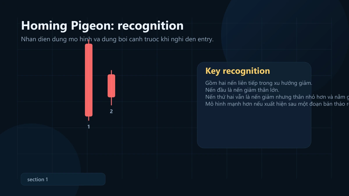mô hình homing pigeon: ý nghĩa, bối cảnh mạnh và cách vào lệnh + SL/TP Homing Pigeon recognition pattern