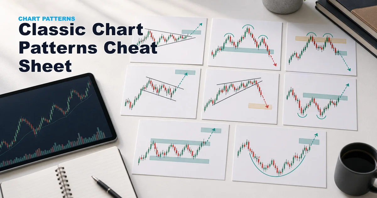 Chart Patterns Cheat Sheet: Rules And Failure Signals