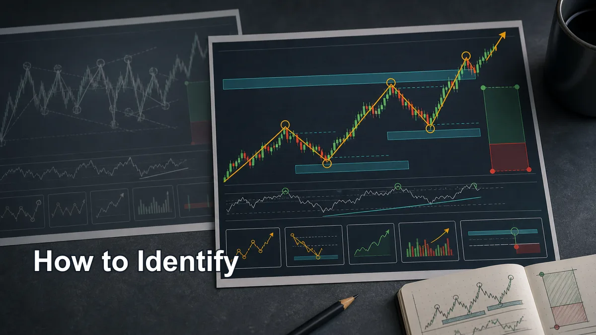 Elliott Wave Impulse Waves Explained How to identify Elliott Wave impulse waves using five wave structure, higher highs, higher lows, momentum wave three, and non overlapping wave four
