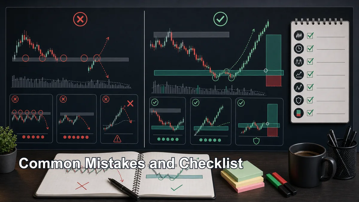 Fresh vs Unfresh SNR Levels: How to Judge Zone Quality Trading review board showing common fresh versus unfresh SNR mistakes and a corrected zone-quality checklist