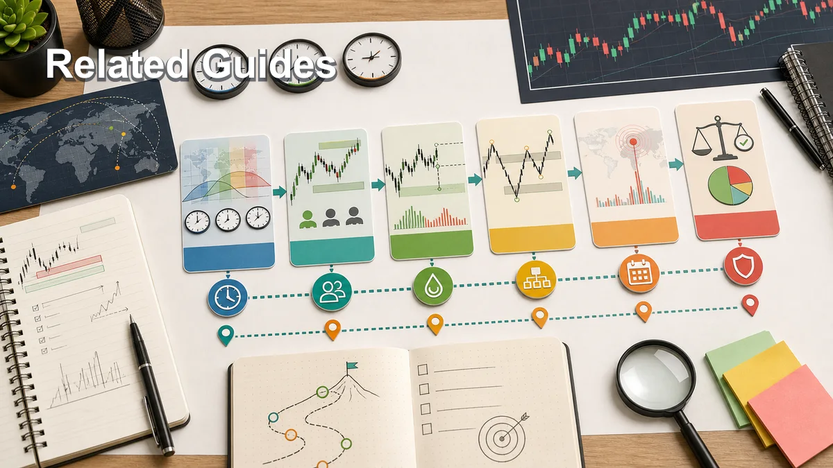 Trading Sessions: Complete Guide for Forex Traders Related guides and next learning path connecting trading sessions to Smart Money liquidity market structure news risk and risk management