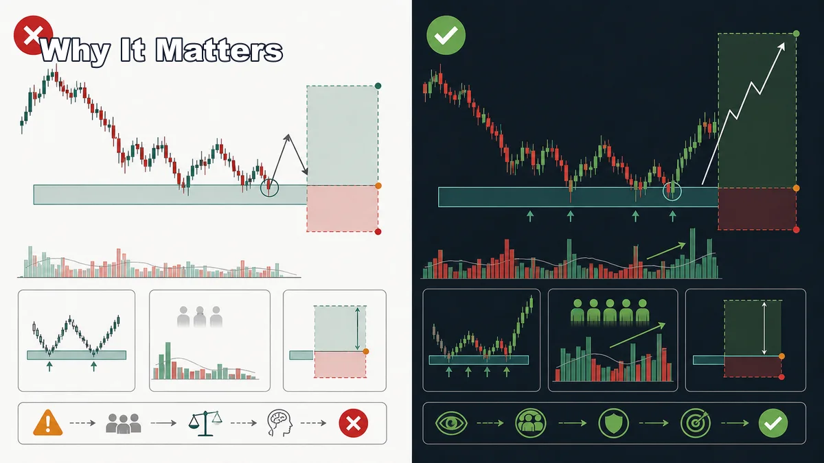 SNR Zones and Volume: Should Volume Confirm MSNR? Codex AI image showing why volume matters before MSNR trades with price reaction and volume context comparison