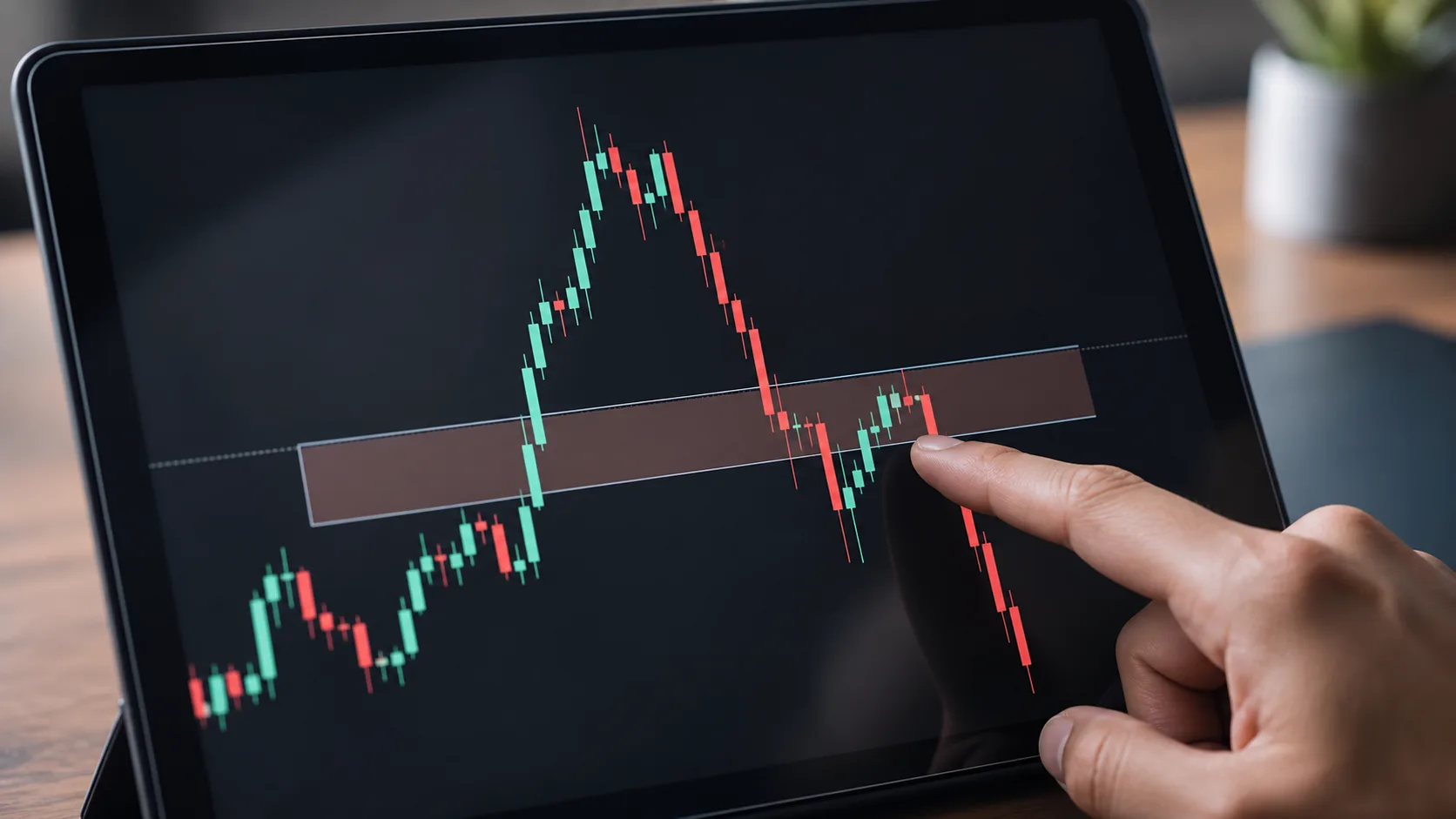 Mitigation trong trading là gì? Cách đọc khi giá quay lại vùng Giá quay lại vùng quan tâm rồi phản ứng trên biểu đồ nến