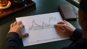 Trader dùng thước đo trung điểm của một dealing range