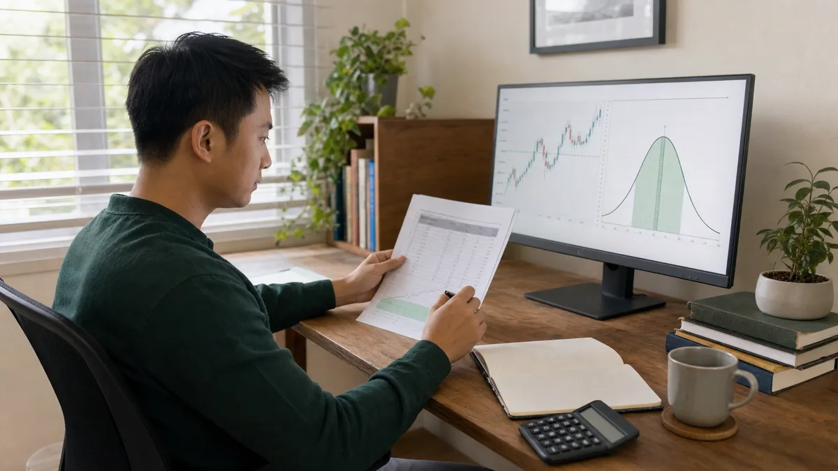 Risk of Ruin là gì? Ước tính nguy cơ cháy tài khoản Trader kiểm tra mô phỏng xác suất và giảm khối lượng lệnh trước giao dịch
