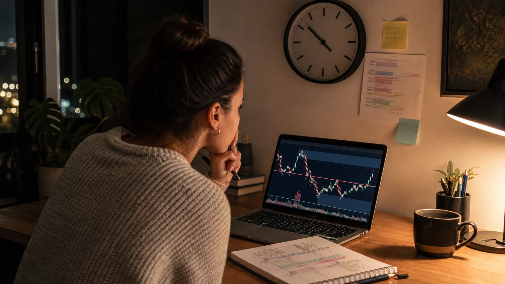 Thanh khoản theo phiên Á, Âu, Mỹ: Cách lập bản đồ trong ngày Trader đối chiếu biểu đồ trong ngày với lịch phiên giao dịch