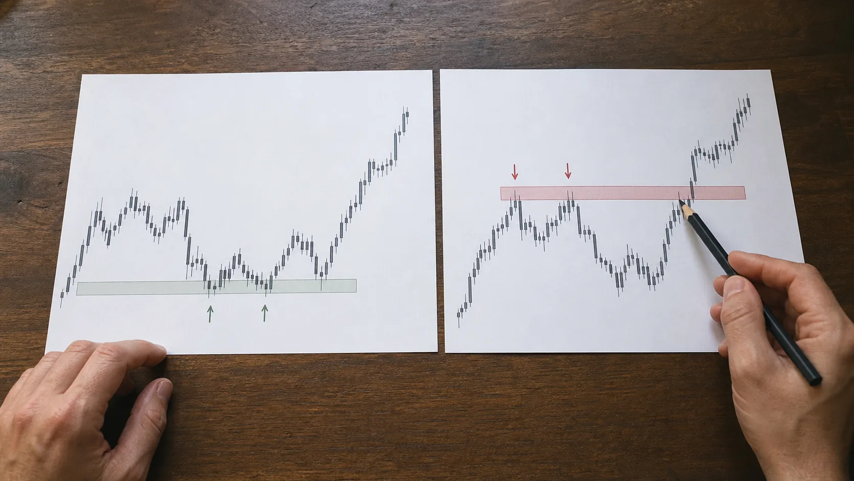 Strong High, Weak High, Strong Low, Weak Low là gì? Hai biểu đồ so sánh vùng swing được bảo vệ và swing dễ bị phá